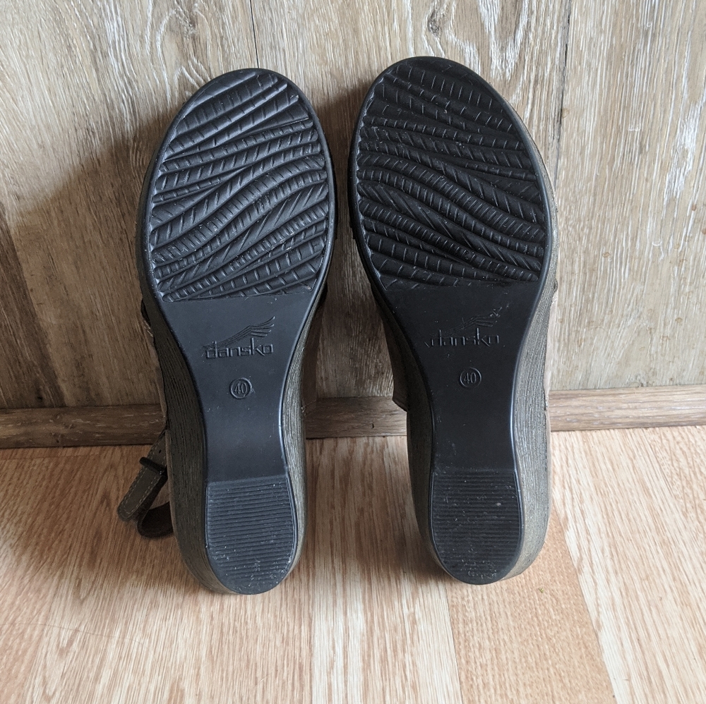 Dansko Vanda open toe sandals sz 40 - Picture 13 of 13